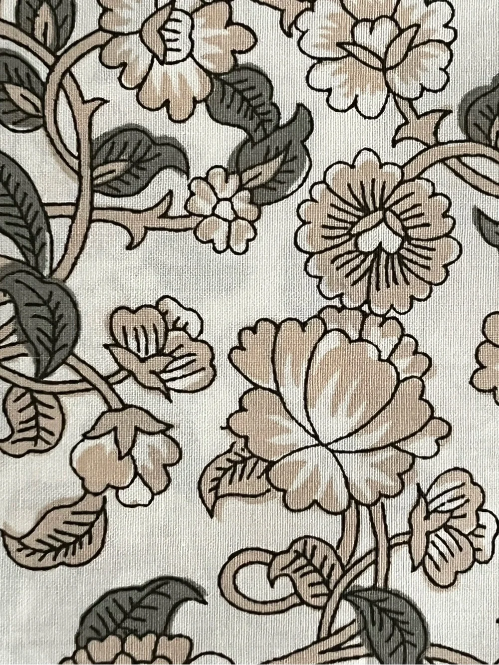 Crate & Barrel Cortina Organic Shower Curtain
